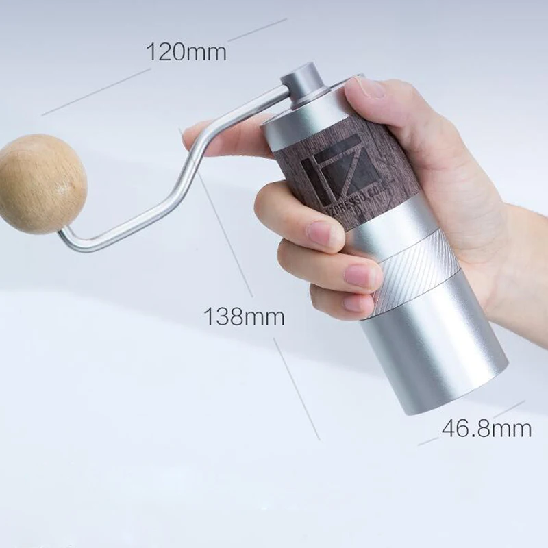 Портативная кофемолка Zpresso Q2 портативная мини из алюминиевого сплава