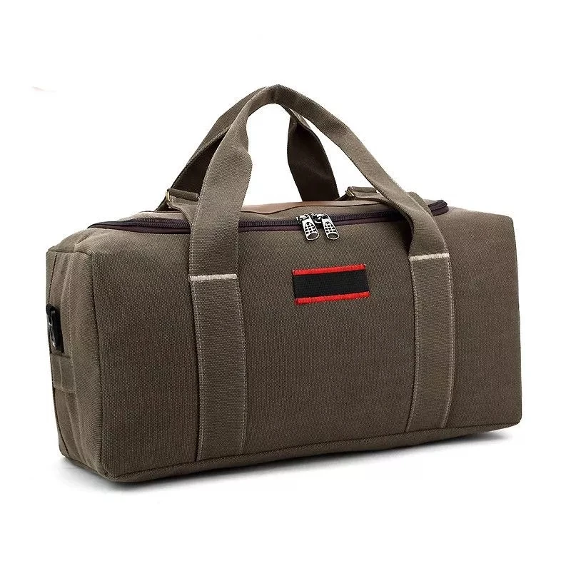 Водонепроницаемый холст Для мужчин дорожные сумки Сумка для путешествий на