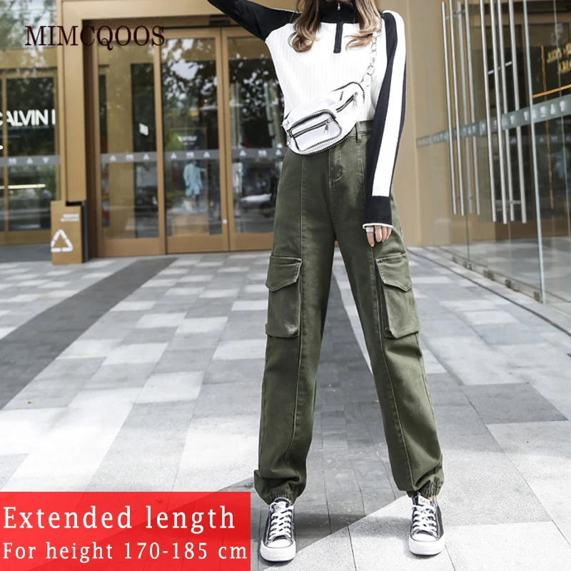 

Женские шаровары, спортивные штаны, брюки-карго, спортивные штаны, женские брюки, бойфренды, стиль хип-хоп, уличная одежда для женщин ростом ...