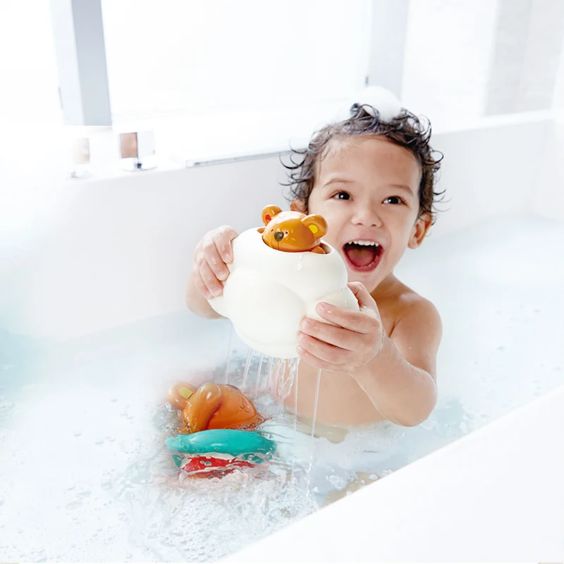 Hape Детские Игрушки для ванны водная игрушка детские игрушки плавания Тедди