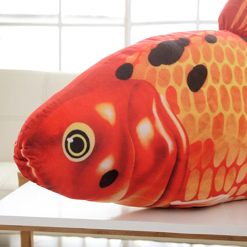 1 шт. смешной моделирования плюшевая игрушка рыба мягкие решетка рыбы плюшевые