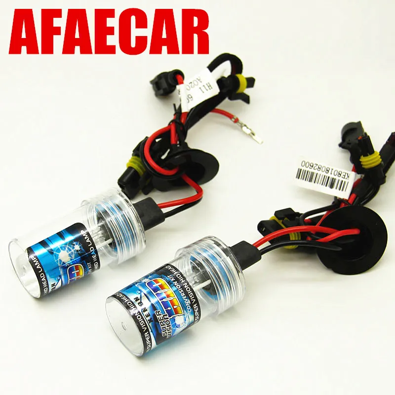 Afaecar 2 шт. 35 Вт H1 H7 H11 H3 9005 9006 880 ксенон головной светильник лампы для фар hid светильник