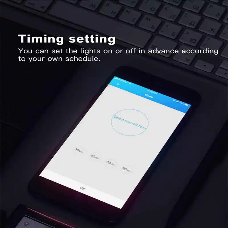 

Smart Modern RGB Music Led Ceiling Light 60W RGB APP Remote Control Round Starlight Music Ceiling Lamp With bluetooth Speaker