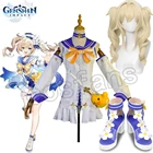 Купальник Genshin Impact Barbara, женский летний костюм для косплея, карнавала, вечевечерние на Хэллоуин