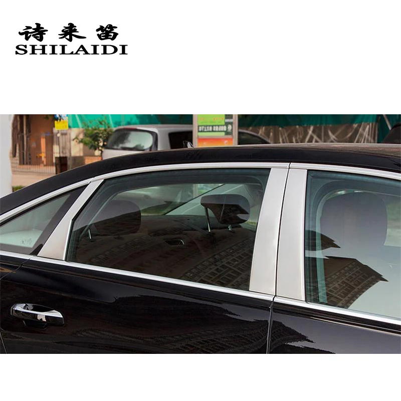 Стайлинг автомобиля Окно B-столбы Декоративные Чехлы наклейки панель из