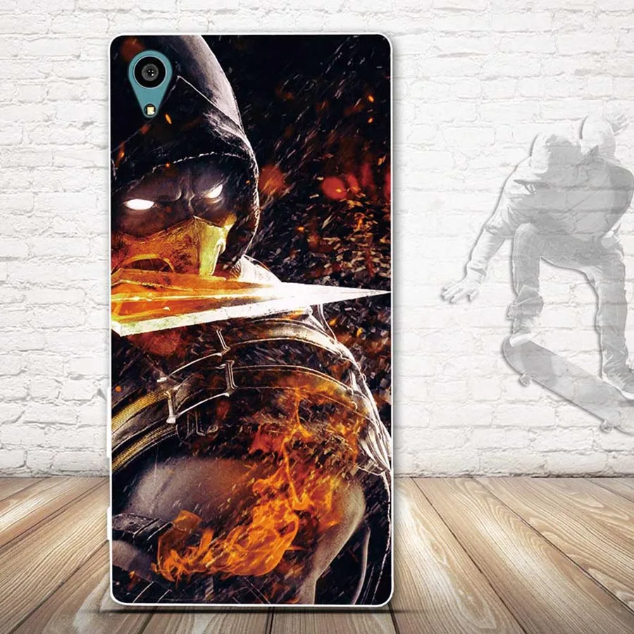 Мягкий чехол из ТПУ для Sony Xperia Z3 D6603 силиконовый Z 3 чехлы телефонов с принтом sony