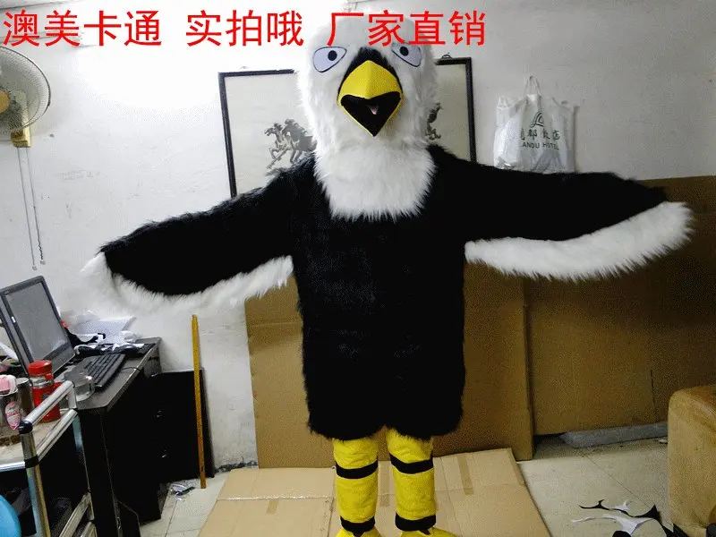 Костюм-талисман Eagle Falcon нарядное платье наряд Аниме подарок для вечевечерние НКИ