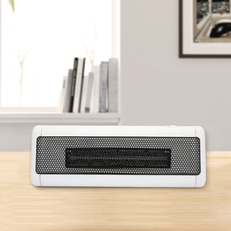 Best Electric Heaters Fan Countertop Mini Home Room Handy Fast Power Saving Warmer For Winter PTC Ceramic Heating US Plug | Бытовая