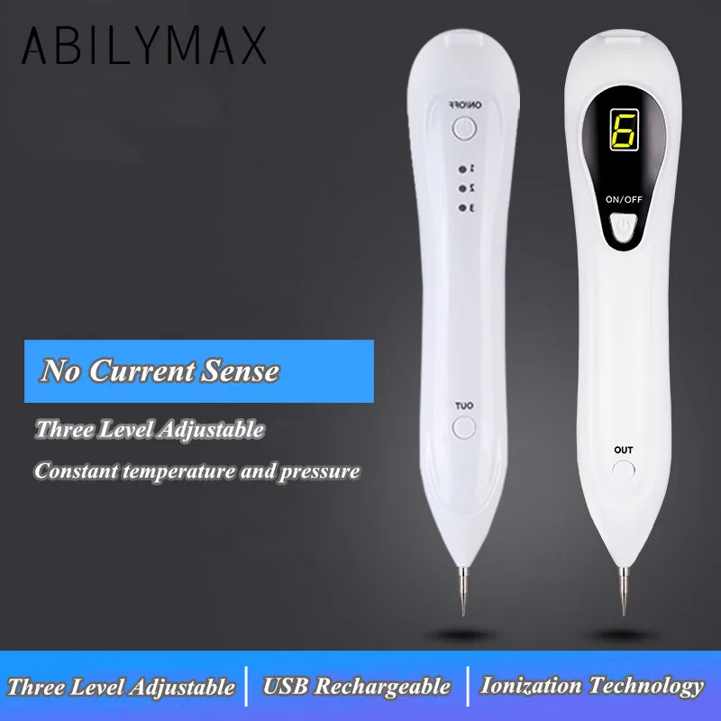 ABILYMAX жидкокристаллическая плазменная ручка для ухода за кожей лазерный моль