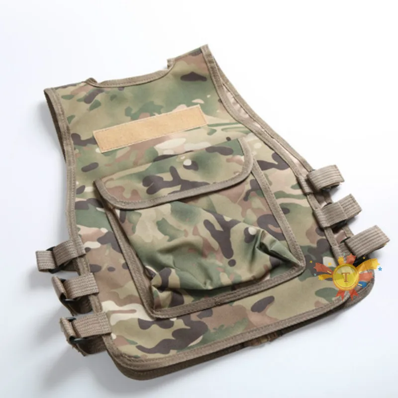 Детская тактическая жилетка нейлоновая CS игровая бронежилетка для детей