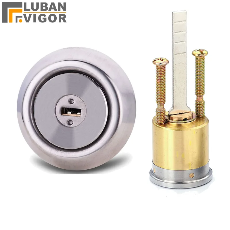 Защитный замок медный/сменный цилиндр замка c-уровня Универсальный Круглый