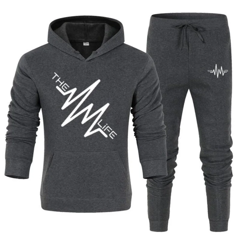 

2021 new custom logo spring new sports men's sportswear warm Hoodie