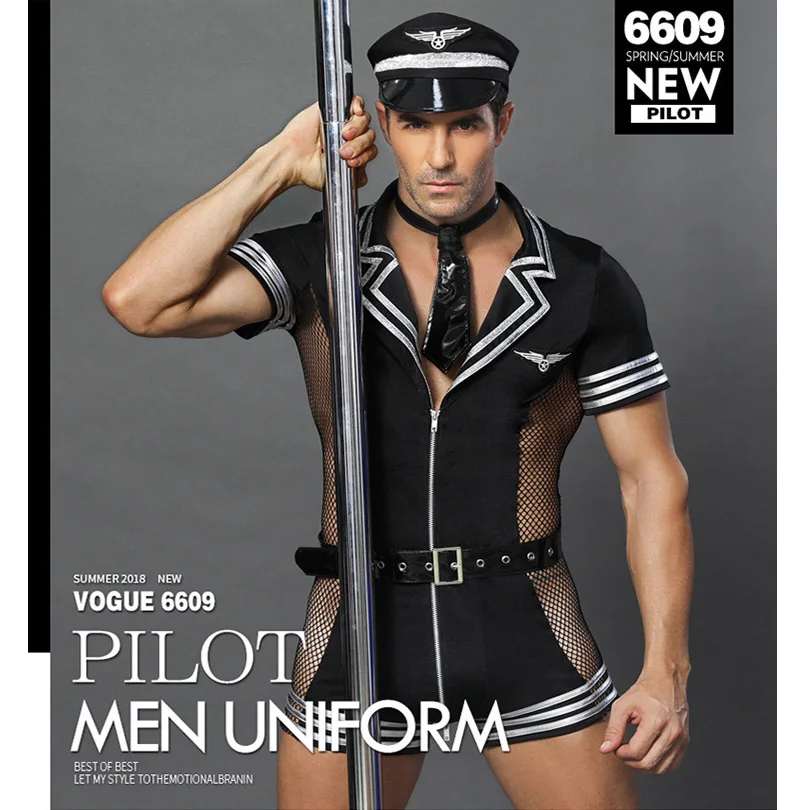 

Мужская одежда для ролевых игр на Хэллоуин, горячие эротические костюмы, полицейская форма, нижнее белье, косплей, матрос, ролевая игра