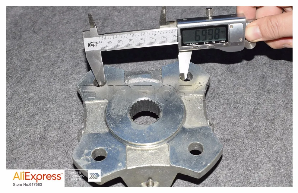 Фиксирующий кронштейн заднего дискового тормоза подходит для JOYNER/1100 багги/XT1100CC
