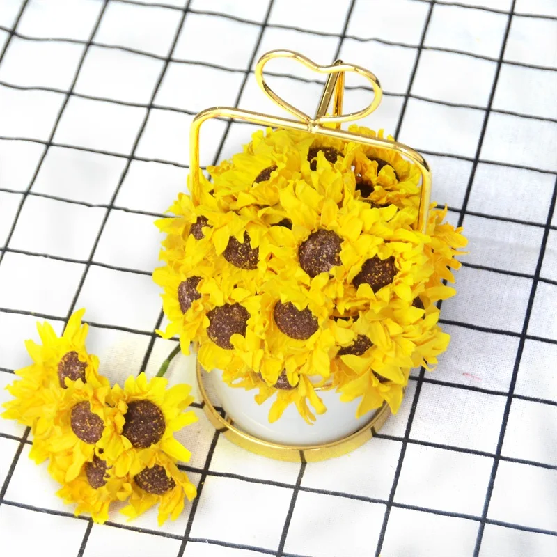 36 шт. дешевый мини искусственный бумажный Букет маргариток для свадебного