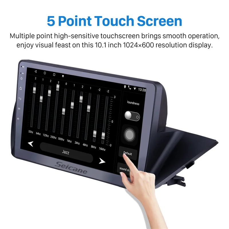 Автомобильный GPS навигатор Seicane Android 10 0 API29 для 2009 2013 BMW X1 E84 радио 1 дюймов HD 1024*600