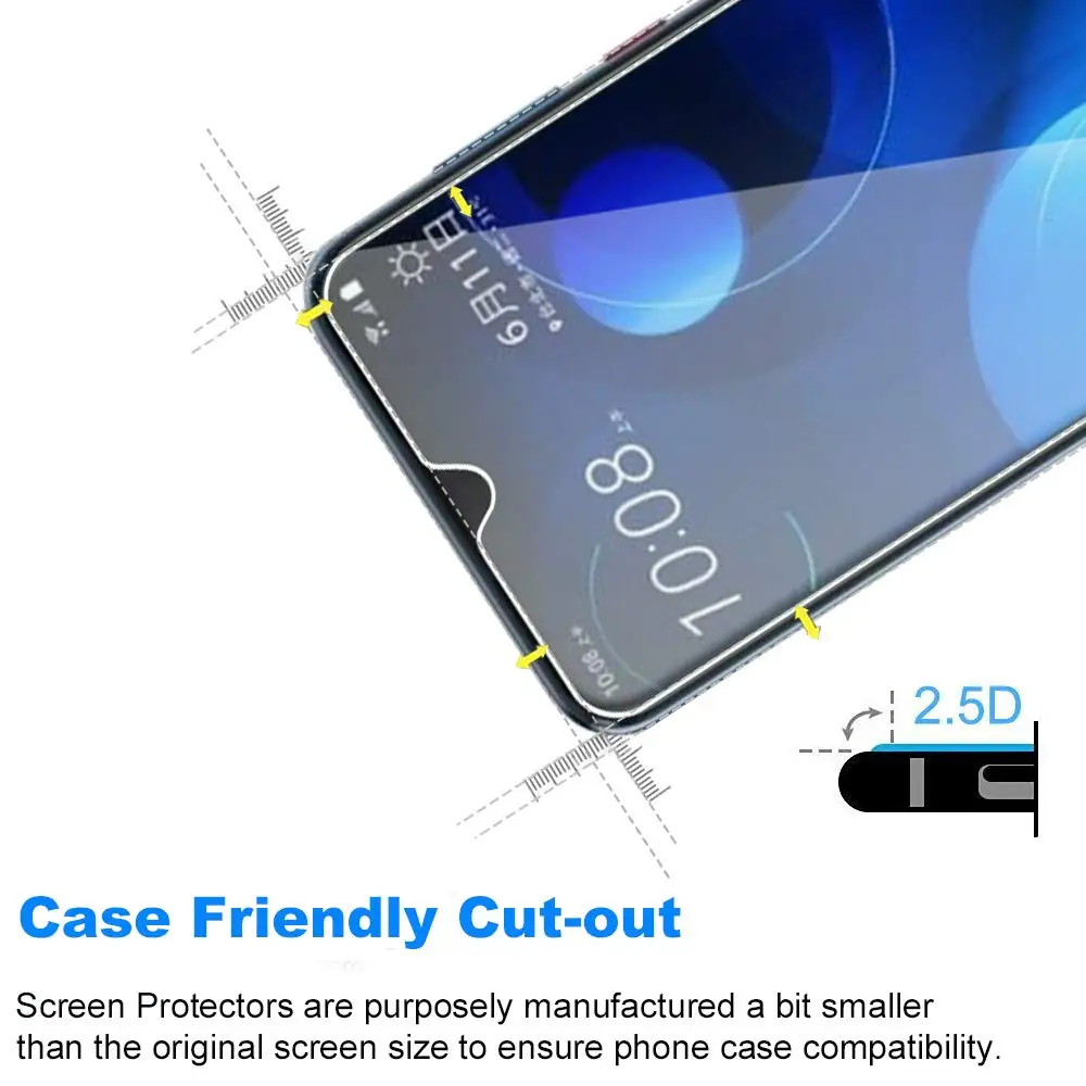 Закаленное стекло Для Doogee N20 6 3 дюймов 9H 2.5D защитная пленка Взрывозащищенная