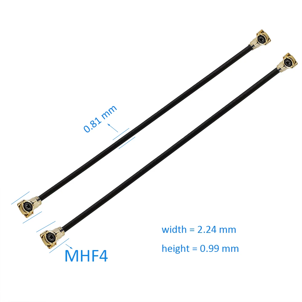 Соединительный кабель MHF4 для VI IPX IPEX 0 81 мм RF Coax Pigtail 50 ом 6 ГГц телефона Wi Fi 5 см 7 10 15 20