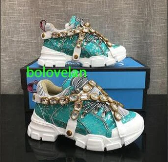 Роскошные брендовые осенне зимние Новые повседневные спортивные туфли на