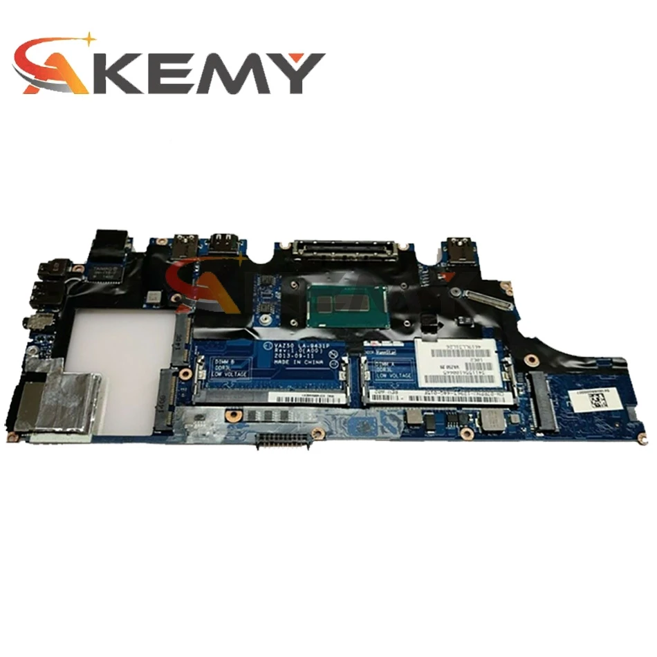 Оригинальная материнская плата для ноутбука DELL Latitude E7240 Core I5-4300U CN-0K3P5K 0K3P5K VAZ50 LA-9431P