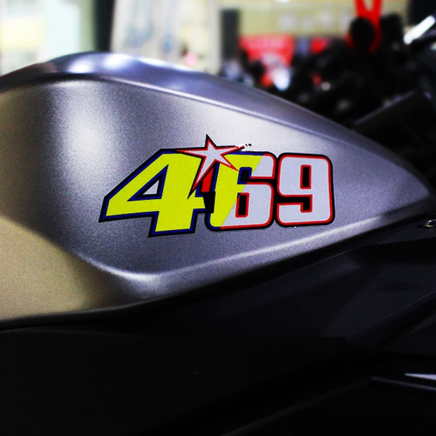 Автомобильный Стайлинг виниловые наклейки Мотокросс гоночный 469 Мотоцикл