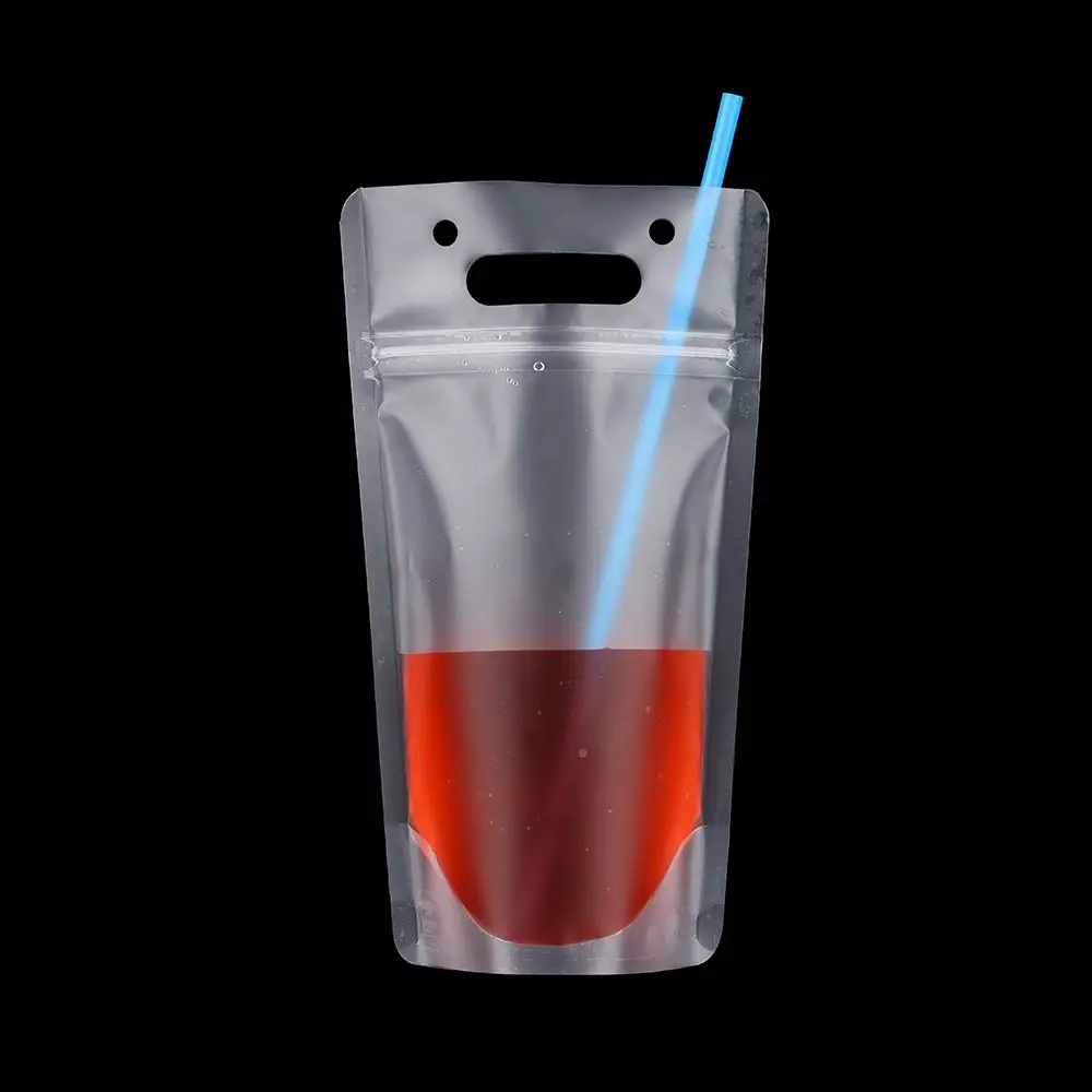 Матовые прозрачные пакеты для напитков 50 шт. | Дом и сад