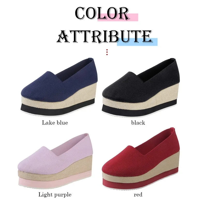 

New Female Flat Shoes Summer Vulcanized Shoes Solid Thick Bottom Women's Sandals Fashion Casual Woven Style Women Shoes