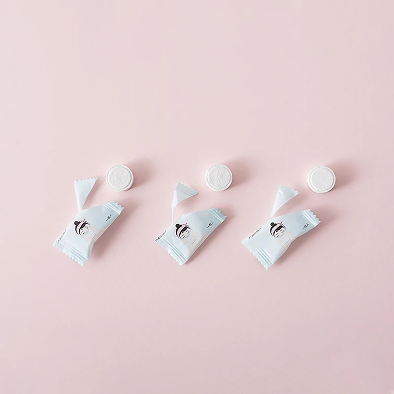 

50PC/Set Portable Multi-function Compression Face Towel Outdoor Sports Trip Necessity Supplies One Time Quick-drying Washcloth