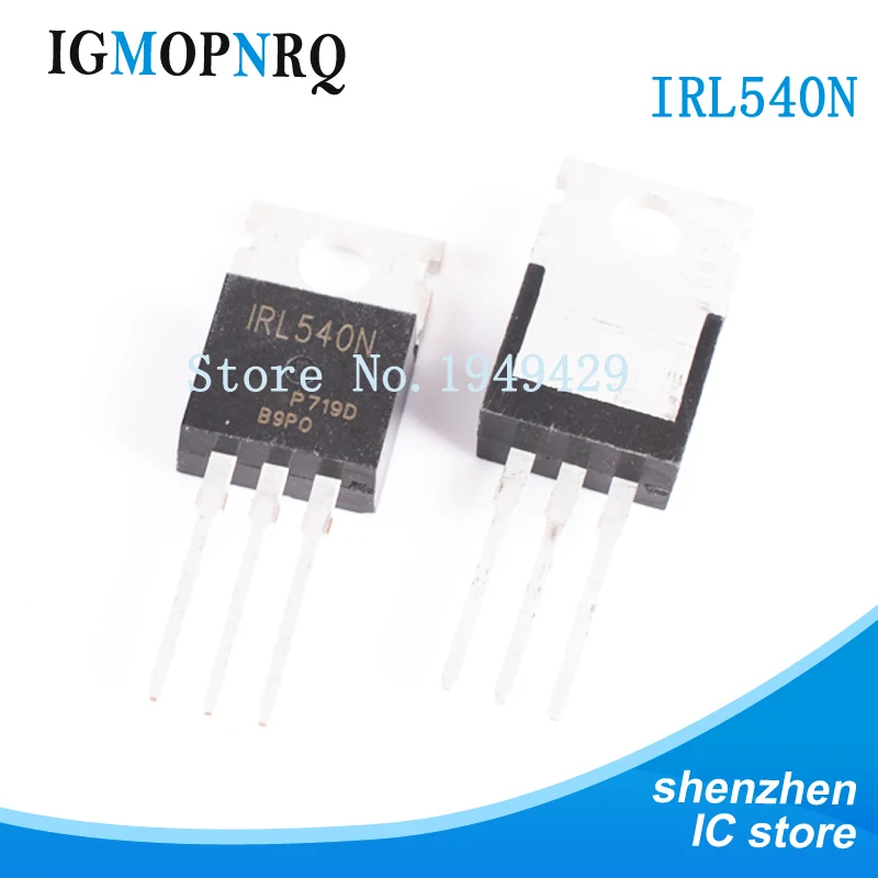10 шт./лот IRL540NPBF IRL540 TO 220 MOS pipe N channel 100V 36A authentic|10 pcs| |