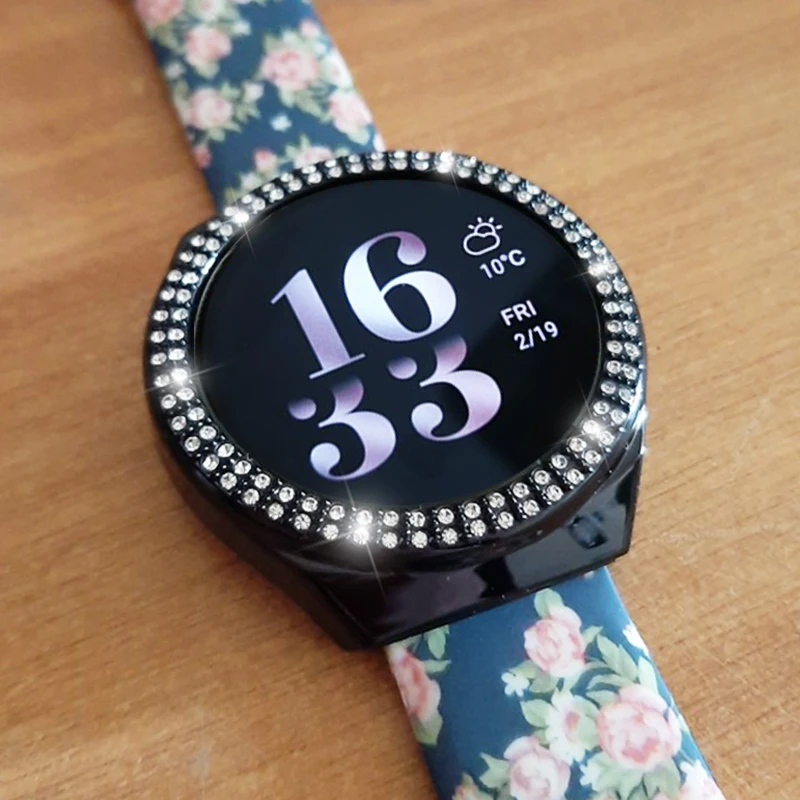 

Bumper Frame Full Protective Case For Huawei watch GT 2 GT2 46mm Cool Diamond Screen Protector Cover For Huawei watch GT 2e