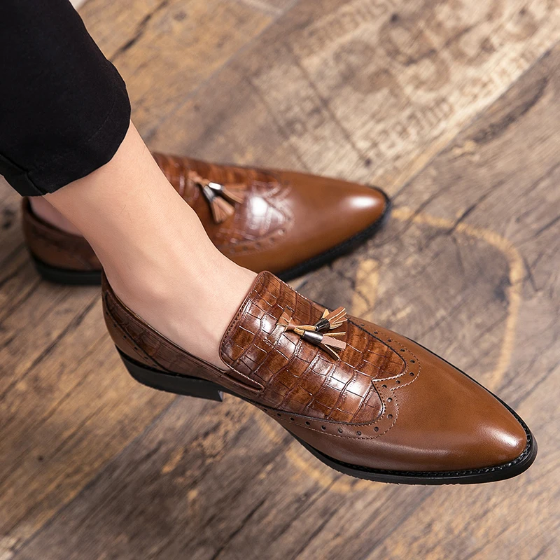 Туфли-оксфорды мужские из лакированной кожи черные белые | Обувь