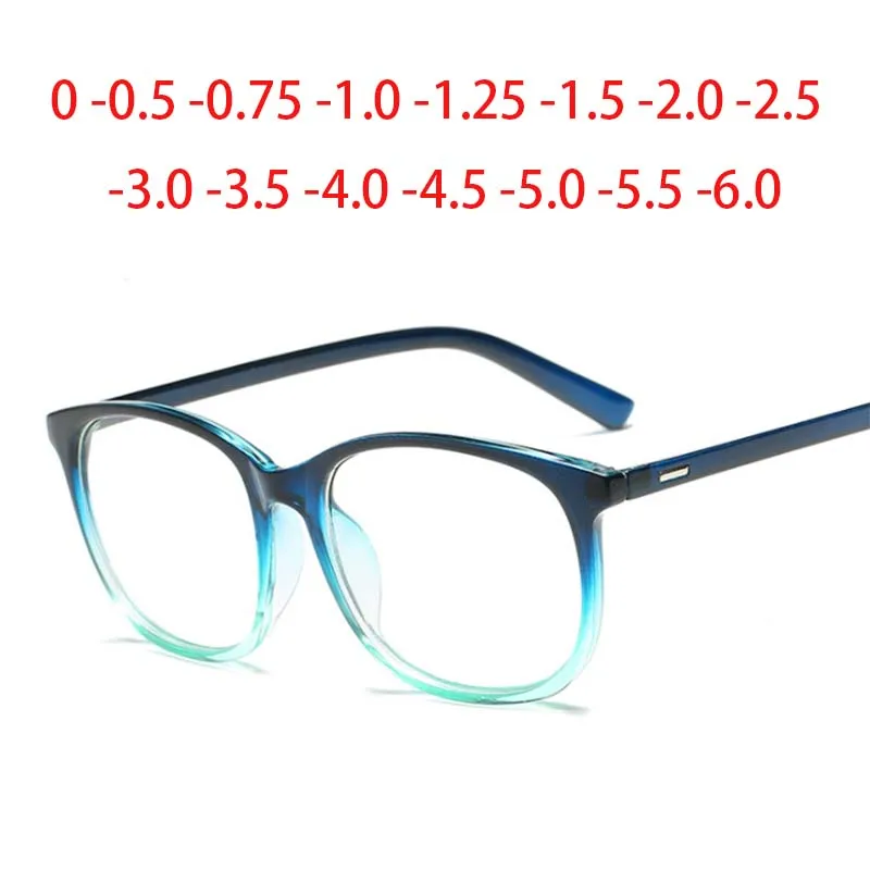 

Retro Myopia Vintage Square Clear Glasses Vintage Optical Transparent Prescription Eyeglasses 0 -1.0 -1.5 -2.0 to -6.0