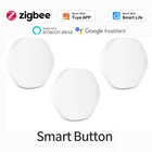 Умный переключатель Tuya Zigbee, беспроводная кнопка дистанционного управления через приложение для Wi-Fi, Многофункциональная кнопка LinkageMini с Alexa Google Home