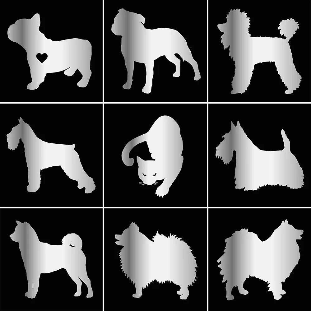 WaveHands кошка виниловая наклейка с принтом собаки Водонепроницаемый автомобильные