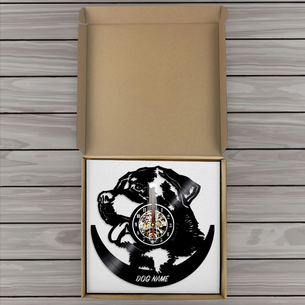 Настенные часы с изображением французского бульдога фигуры собаки щенка