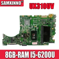 ux310uv laptop motherboard for asus ux310uqk ux310uq ux410uq ux410uqk ux310ua original mainboard 8gb ram i5 6200u