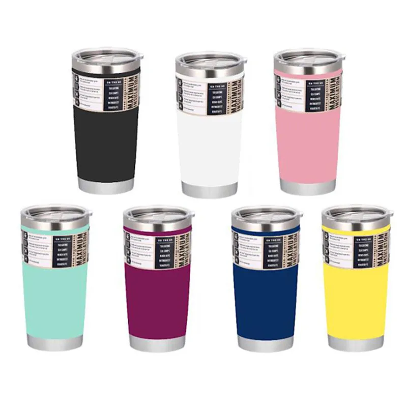 20 унций Крышка для стакана-шейкера кружка путешествий-подарок двойная стенка