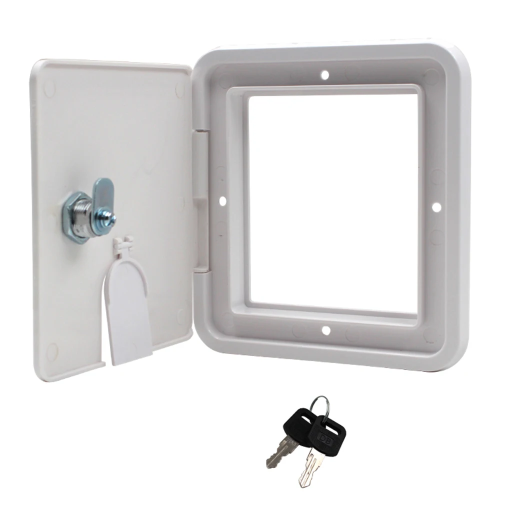 

Electric Power Cable Square Cover Compartment With For RV Camper Trailer