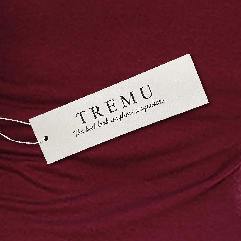 

TREMU O-Neck Knitting Bodycon Dress Women's Summer Tank Sleeveless Solid Casual Basic Slim Fit Pencil Dresses