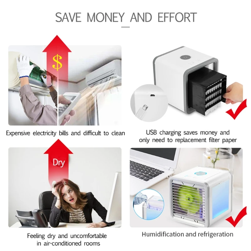 Персональные аксессуары для кулера воздуха товары системы свежего портативный