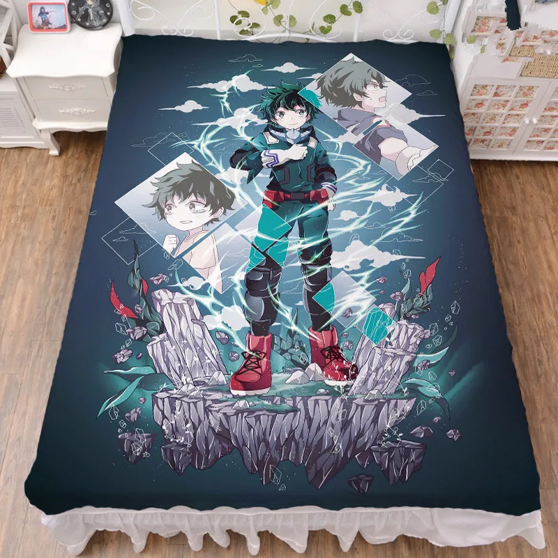 yxxy5 March обновление японского аниме My Hero Academy Boku no Hiro akadelia кровать молочное волокно лист и одеяло летнее одеяло 150x200 см - Цвет: yxxy5