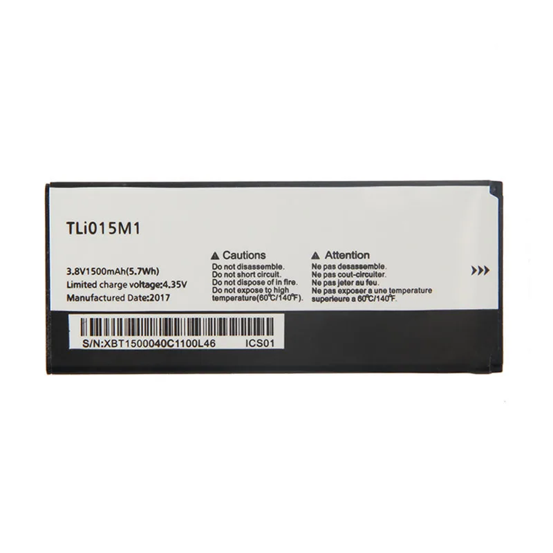 Оригинальный высококачественный TLi015M1 аккумулятор для телефона Alcatel One touch Pixi 4 0 OT
