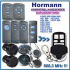 Пульт дистанционного управления HORMANN Marantec Berner 868 МГц для гаражных дверей, передатчик Hormann HSM2 HSM4 HSE2 868,3 МГц