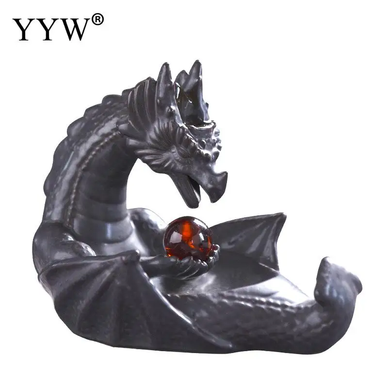 

Traditional Chinese Dragon Incense Burner Smoke Waterfall Backflow Incense Burner Ceramic Incense Holder Censer Use In Home