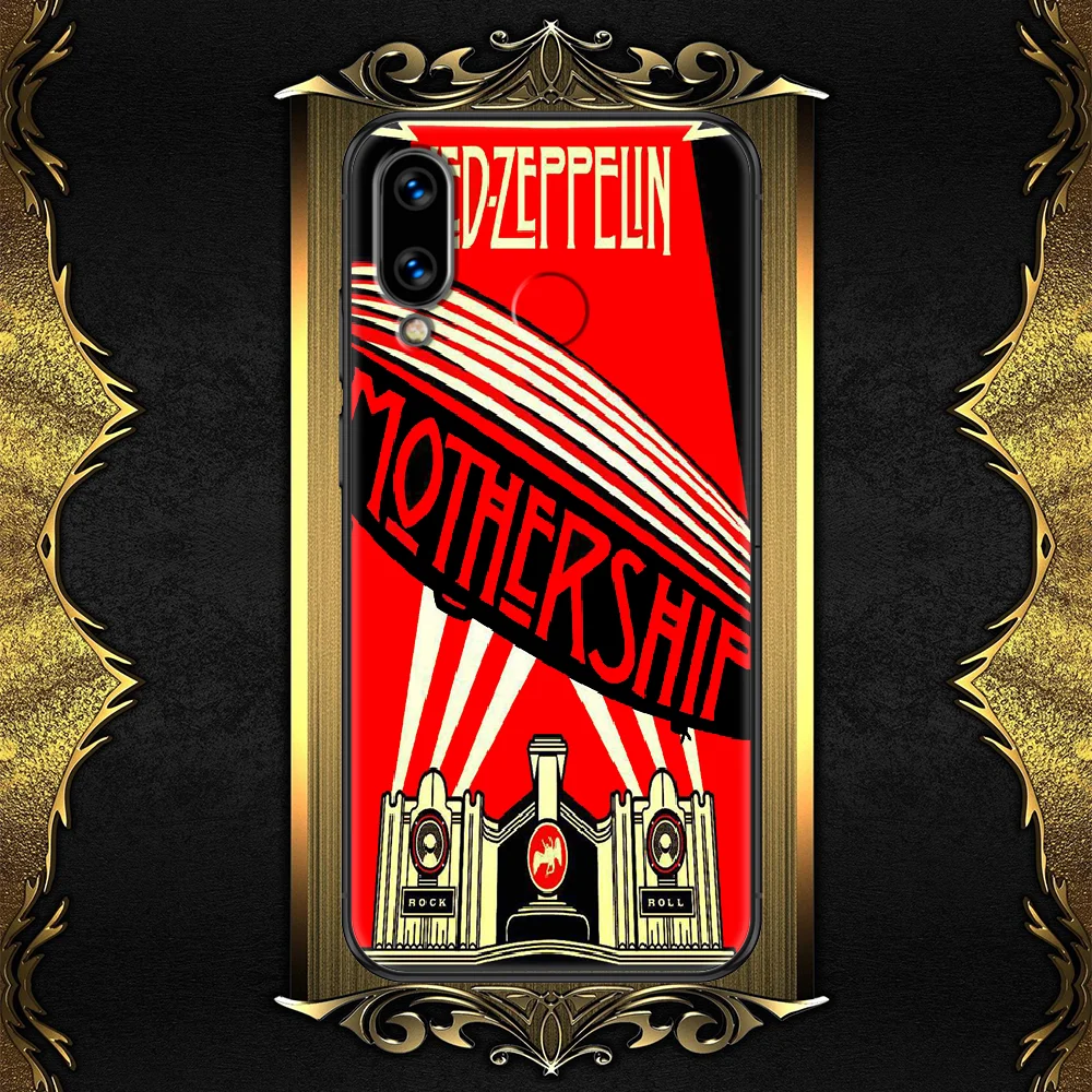 

led Anthony Plant zeppelines band Phone case For Huawei Honor 6 7 8 9 10 10i 20 A C X Lite Pro Play black 3D coque pretty shell