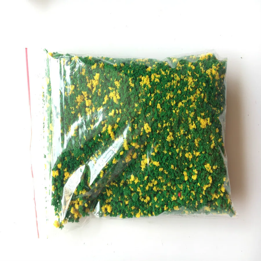 30 г смешанные цвета архитектура масштабная модель трава туфт кусты строительные