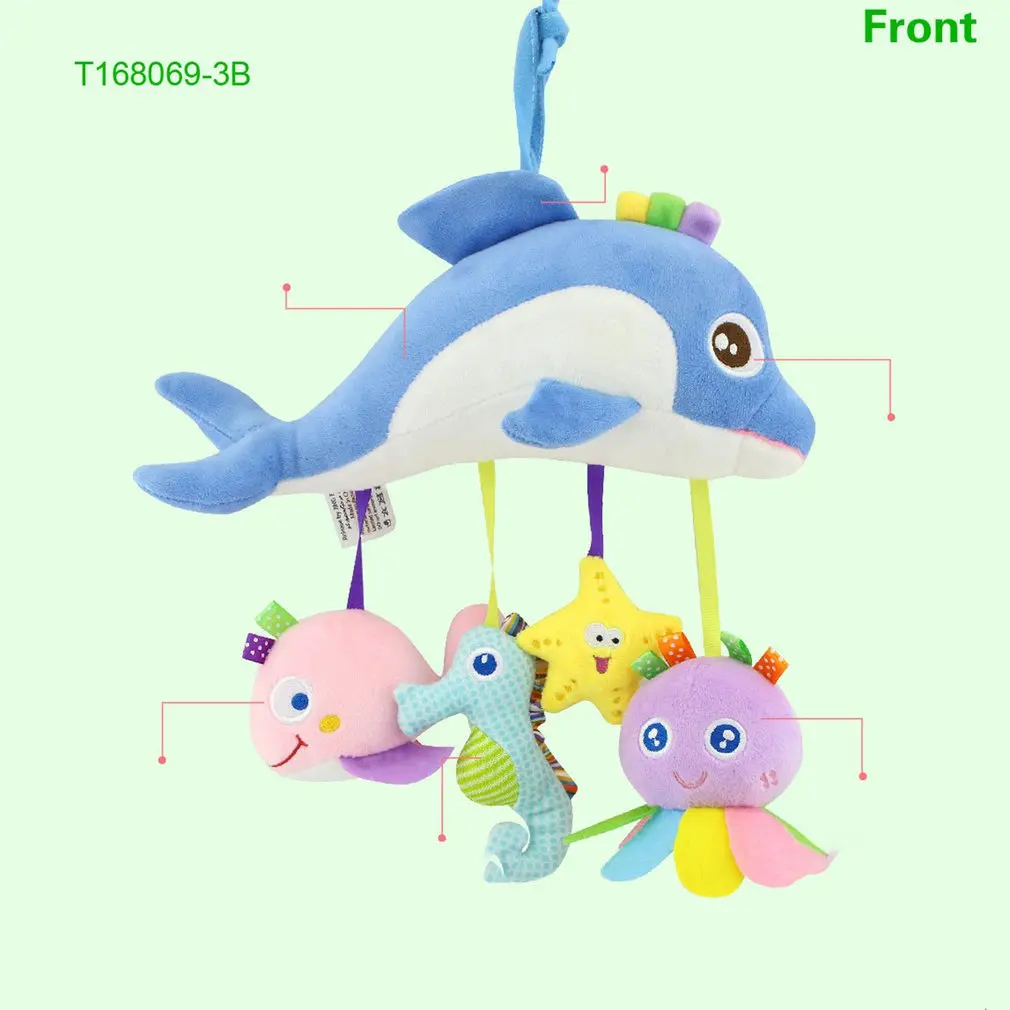 1 шт. детские игрушки животные ветряные колокольчики Новорожденные От 0 до года