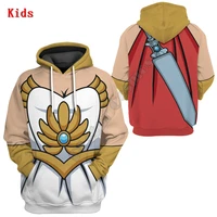 game uniform 3d printed hoodies child baby boy girl clothing autumn sweatshirt zipper jacket cosplay costumes 01