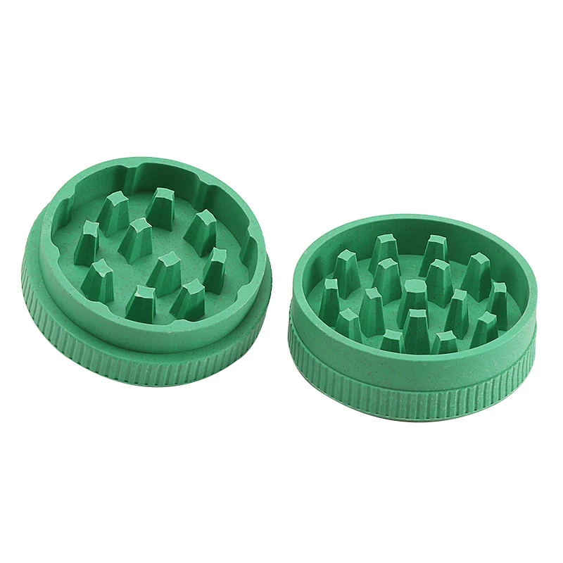 

Multi-Color Plastic Tobacco Grinder Herb Spice Crusher 2parts 54mm Pipe Smoking Grinder For Smoking Accessories