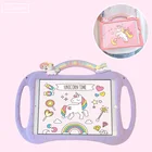 Детский противоударный силиконовый мультяшный Чехол для iPad Air 2 3 4 10,9 Pro 11 2020 9,7 2017 2018 7 8 10,2 дюйма Mini 5, чехол для планшета